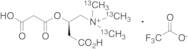 Malonyl-L-carnitine(N,N,N-tri-13C-methyl) Trifluoroacetate