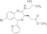 Methyl (3R)-7-Bromo-2-[[(2R)-2-hydroxypropyl]amino]-5-(2-pyridinyl)-3H-1,4-benzodiazepine-3-propan…