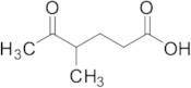 4-Methyl-5-oxohexanoic Acid