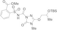 Methyl OTBS-propoxy-4-methyl-5-oxo-4,5-dihydro-triazole-carbonyl)sulfamoyl)benzoate