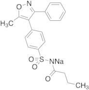 N-[[4-(5-Methyl-3-phenyl-4-isoxazolyl)phenyl]sulfonyl]-butanamide Sodium Salt