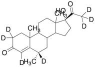 4-Pregnen-6α-methyl-17-ol-3,20-dione-2,2,4,6,21,21,21-d7