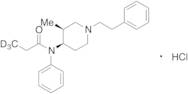 cis-Mefentanyl-d3 Hydrochloride Salt
