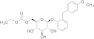 2-(4-Methoxybenzyl)phenyl6-O-(ethoxycarbonyl)-beta-D-glucopyranoside