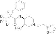 (±)-cis-3-Methyl Thiofentanyl-d5