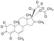 4,6-Pregnadien-6-methyl-16-methylene-17-ol-3,20-dione-2,2,4,21,21,21-d6 Acetate