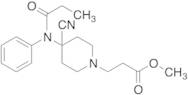 Methyl 3-(4-Cyano-4-(N-phenylpropionamido)piperidin-1-yl)propanoate