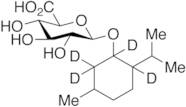 Menthol-d4 b-D-Glucuronide (Mixture of Diasteromers)