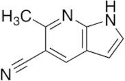 6-Methyl-1H-pyrrolo[2,3-b]pyridine-5-carbonitrile
