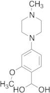 [2-Methoxy-4-(4-methylpiperazin-1-yl)phenyl]boronic Acid
