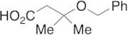 3-Methyl-3-(phenylmethoxy)butanoic Acid