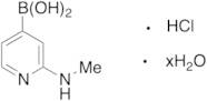 B-[2-(Methylamino)-4-pyridinyl]boronic Acid Hydrochlroide Hydrate