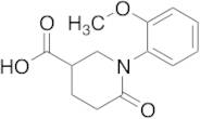 1-(2-Methoxyphenyl)-6-oxo-3-piperidinecarboxylic Acid