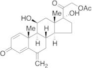 6-Methylene 6-Desmethyl Prednisolone 21-Acetate