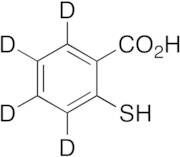 2-Mercaptobenzoic Acid-d4