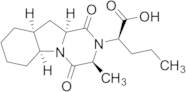(R)-2-((3S,5aS,9aS,10aS)-3-Methyl-1,4-dioxodecahydropyrazino[1,2-a]indol-2(1H)-yl)pentanoic Acid