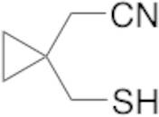 1-(Mercaptomethyl)cyclopropaneacetonitrile