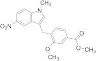 Methyl 3-Methoxy-4-[(1-methyl-5-nitro-1H-indol-3-yl)methyl]benzoate