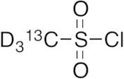 Methanesulfonyl Chloride-d3,13C