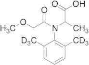 rac-Metalaxyl Carboxylic Acid-d6