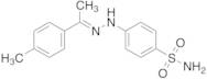 4-[2-[1-(4-Methylphenyl)ethylidene]hydrazinyl]benzenesulfonamide