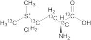 L-Methionine-S-methyl Sulfonium-13C4 Chloride