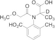 N-(2-Methoxyacetate)-N-(2-carboxy-6-methylphenyl)-alanine-d4