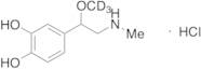 Methoxy-d3 Adrenaline Hydrochloride
