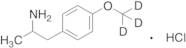 4-(Methoxy-d3)-α-methyl-benzeneethanamine Hydrochloride