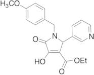 1-(4-Methoxybenzyl)-3-hydroxy-4-ethoxycarbonyl-5-(3-pyridyl)-3-pyrrolin-2-one