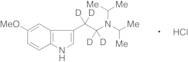 5-Methoxy-N,N-diisopropyltryptamine-d4 Hydrochloride