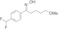 5-Methoxy-1-[4-(difluoromethyl)phenyl]-1-pentanone Oxime