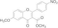 6-Methoxy-3-(methoxycarbonyl)-2-(4-nitrophenyl)-4H-benzopyran-4-one