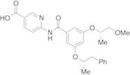 6-[[3-[(1S)-2-Methoxy-1-methylethoxy]-5-[(1S)-1-methyl-2-phenylethoxy]benzoyl]amino]-3-pyridinec...