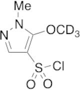 5-Methoxy-d3-1-methyl-1H-pyrazole-4-sulfonyl Chloride