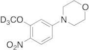 4-(3-Methoxy-4-nitrophenyl)morpholine-d3