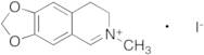 6-Methyl-7,8-dihydro-[1,3]dioxolo[4,5-g]isoquinolin-6-ium Iodide