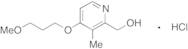(4-(3-Methoxypropoxy)-3-methylpyridin-2-yl)methanol Hydrochloride
