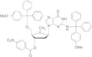 (1S,2R,4S)-2-(((4-Methoxyphenyl)diphenylmethoxy)methyl)-4-(2-(((4-methoxyphenyl)diphenylmethyl)amino)-6-oxo-1H-purin-9(6H)-yl)-3-methylenecyclopentyl 4-nitrobenzoate