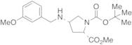 (2S,4S)-4-[[(3-Methoxyphenyl)methyl]amino]-1,2-pyrrolidinedicarboxylic Acid 1-(1,1-Dimethylethyl) …