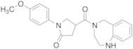 1-(4-Methoxyphenyl)-4-[(1,2,3,5-tetrahydro-4H-1,4-benzodiazepin-4-yl)carbonyl]-2-pyrrolidinone