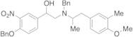 α-[[[2-(4-Methoxy-3-methylphenyl)-1-methylethyl](phenylmethyl)amino]methyl]-3-nitro-4-(phenylmetho…