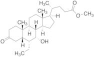 Methyl (5Beta,6Alpha,7Alpha)-6-Ethyl-7-hydroxy-3-oxo-cholan-24-oic Acid Ester