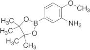2-Methoxy-5-(4,4,5,5-tetramethyl-1,3,2-dioxaborolan-2-yl)aniline