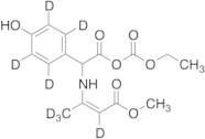 N-2-(((Z)-4-Methoxy-4-oxo(but-2-en-2-yl-d4))amino)-2-(4-hydroxy(phenyl-d4))acetic (Ethyl Carboni...