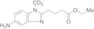 1-Methyl-5-amino-1H-benzimidazole-2-butanoic Acid Ethyl Ester-d3