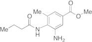 Methyl 3-Amino-4-butanamido-5-methylbenzoate