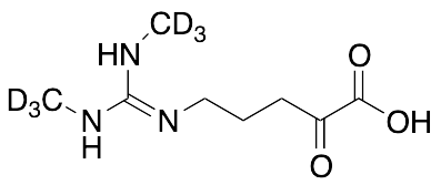 5-[[Bis(methylamino)methylene]amino]-2-oxo-pentanoic Acid-d6