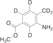 Methyl 3-Amino-4-methylbenzoate-D6