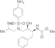Methyl N-[(1S,2R)-3-[[(4-Aminophenyl)sulfonyl](2-methylpropyl)amino]-2-hydroxy-1-(phenylmethyl)pro…